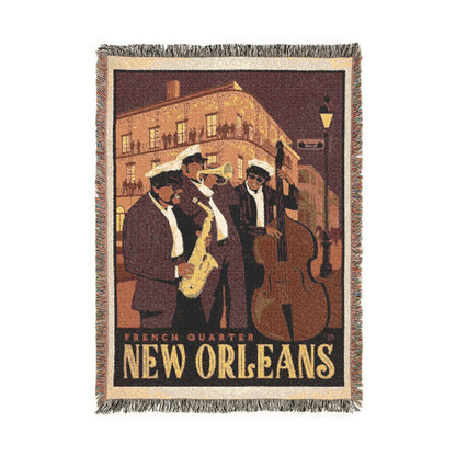 New Orleans Jazz Blanket